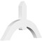 Ekena Millwork Archdale Architectural Grade PVC Gable Bracket, 48"W x 32"H x 4"D x 6"F, 16/12 Pitch GBP048X32X0406ARC00 - alternate 1